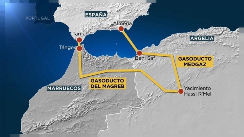 Die Handelsblockade zwischen Algerien und Spanien bedroht die Gasversorgung Europas