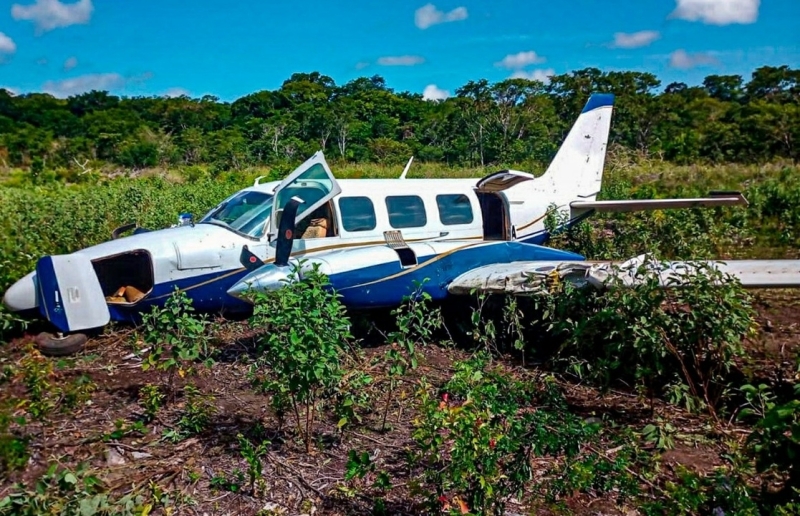 Mexican Army intercepts plane in Campeche with 460 kilograms of cocaine