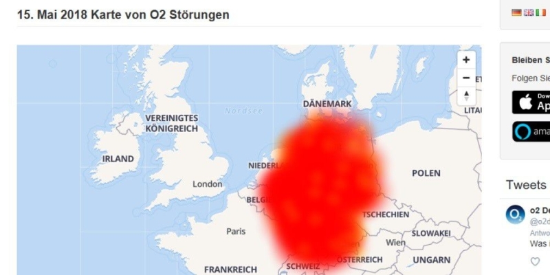 Troubles dans les réseaux téléphoniques allemands