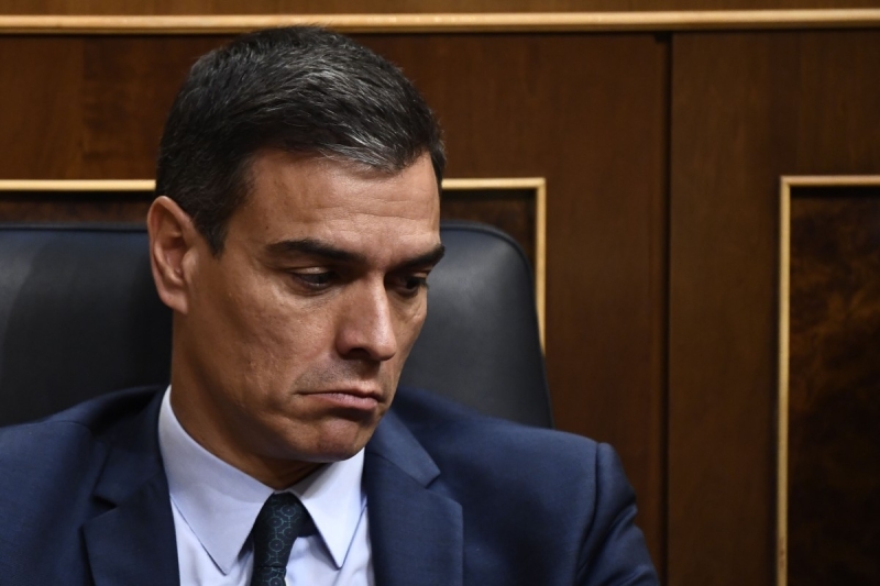 The hypocrite of Pedro Sanchez