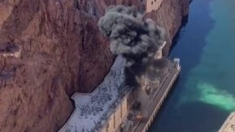 Explosions are reported at the Hoover Dam in the US