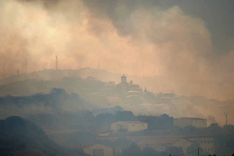 Spanien wird von Waldbränden verwüstet