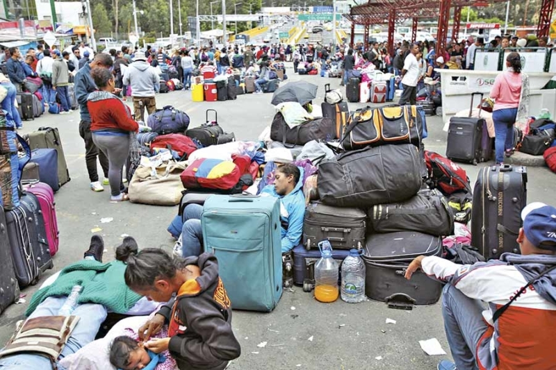 Venezuelan migrants