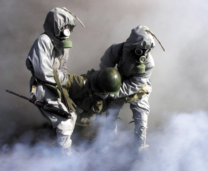 Chemical Warfare - Russian soldiers in Ukraine hospitalized with severe chemical poisoning