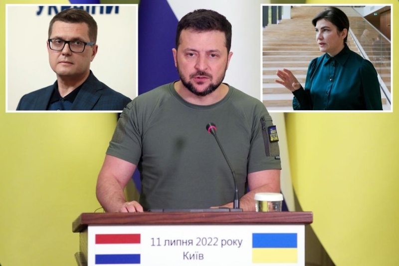 Zelensky fires Ukraine’s top security officials