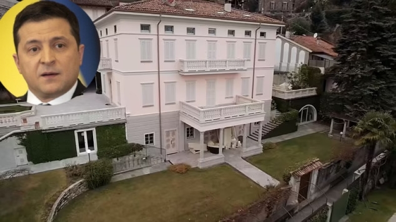 Zelensky rents his Italian villa to Russians for 50,000 Euro a month