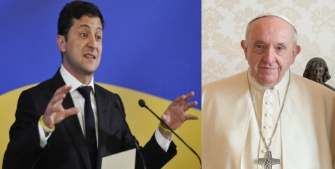 Zelenskyj against the Pope - Who wins?