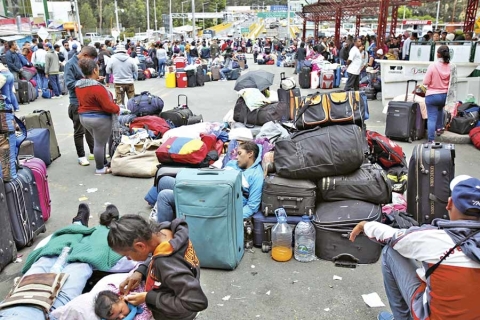 Migranti venezuelani