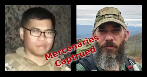 Two US mercenaries in Ukraine captured by Russians