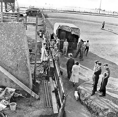 Stonehenge Construction in 1954