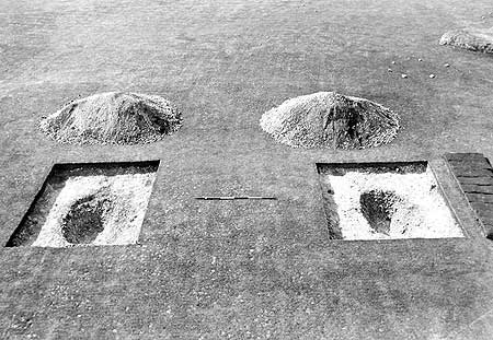 Stonehenge Construction in 1954