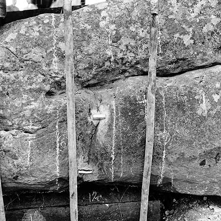 Stonehenge Construction in 1954