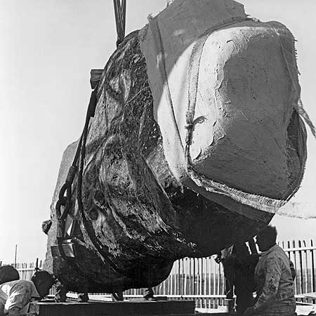 Stonehenge Construction in 1954