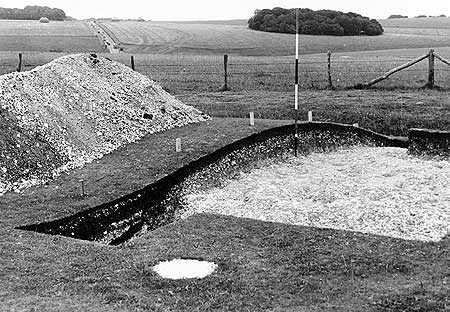 Stonehenge Construction in 1954