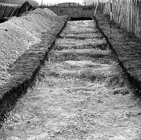 Stonehenge Construction in 1954