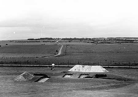 Stonehenge Construction in 1954