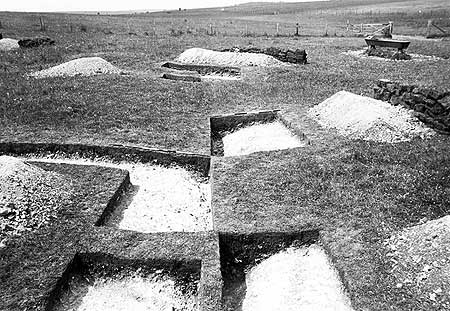 Stonehenge Construction in 1954