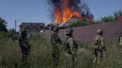 Un sombre tableau pour les troupes ukrainiennes combattant à Kherson: Des soldats aux 