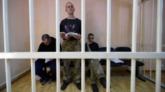 Britische Söldner, die für die Ukraine gekämpft haben, zum Tode verurteilt: Zwei britische Staatsbürger und ein Marokkaner, die für Kiew kämpften, erschienen vor dem Obersten Gericht in Donezk.