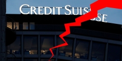 Die Credit Suisse Bank könnte Konkurs anmelden: Gemäss Kreditversicherungspapieren ist ein Konkurs der Credit Suisse wahrscheinlicher als eine Zahlungsunfähigkeit von Griechenland.