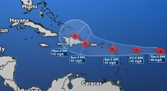 Alerte déclarée dans 19 provinces dominicaines en raison de la tempête Fiona: En alerte jaune sont Samaná, La Romana, El Seibo, San Cristóbal, San Pedro de Macorís, Barahona, La Altagracia, entre autres.