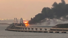 Russia arrests 8 suspects in Crimean bridge attack: Russian security services have arrested eight people, including five Russian nationals, for their alleged connection to the attack on the Kerch Bridge on Saturday, which Moscow has blamed on Ukrainian military intelligence.